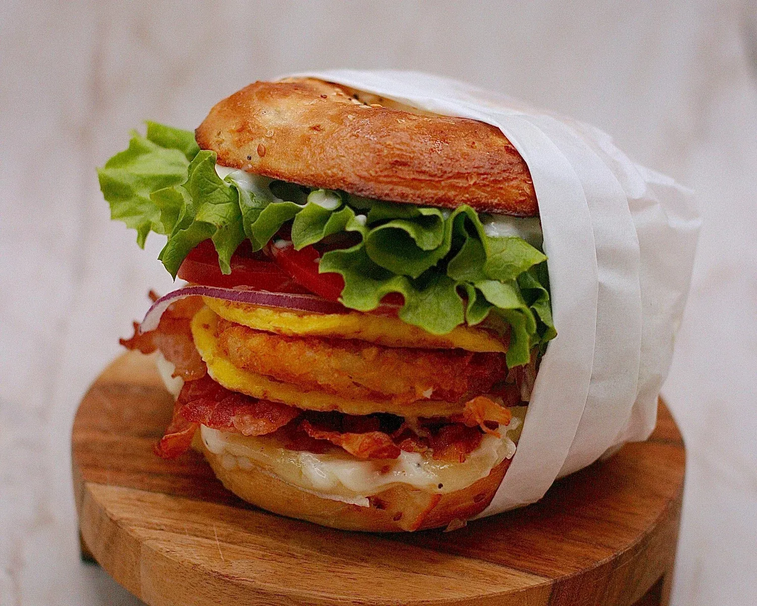 Breakfast Jack Bagel Sammy