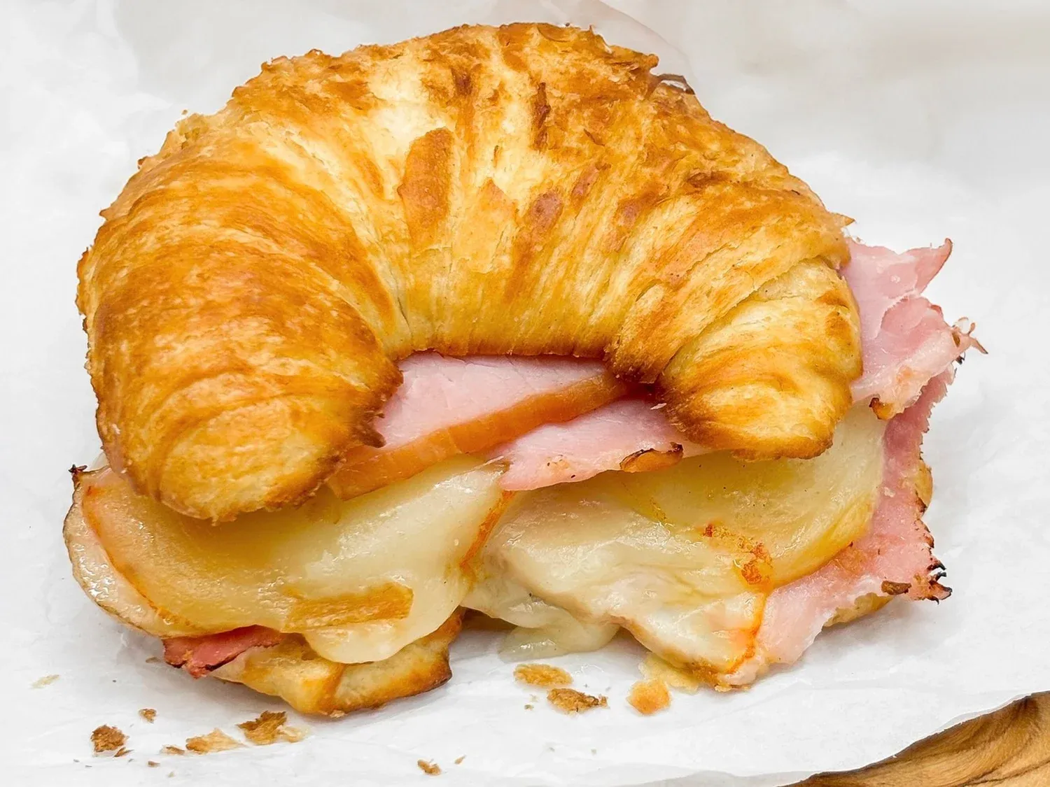 Ham & Cheese Snack Croissant