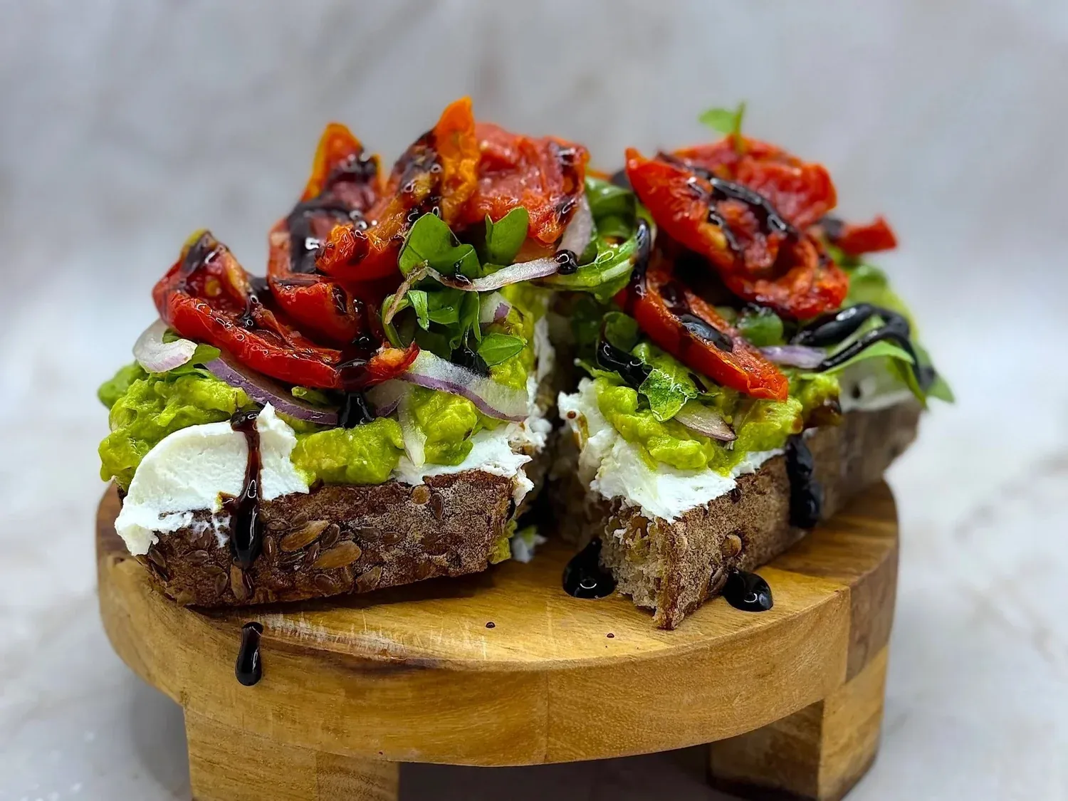 Mediterranean Avocado Toast