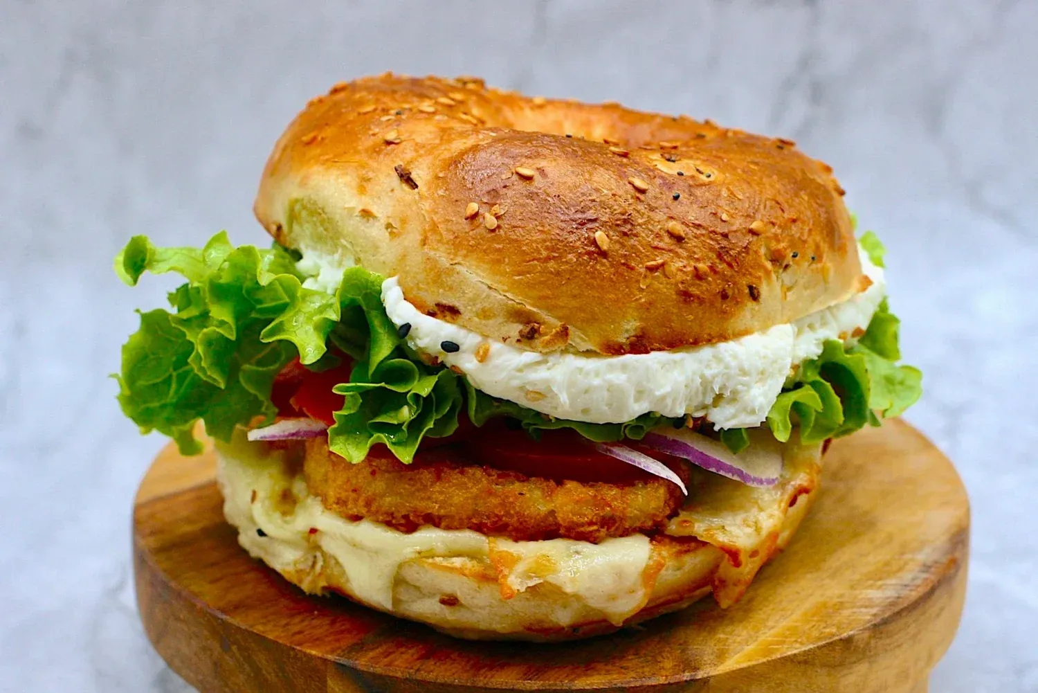 Veggie Jack Bagel Sammy